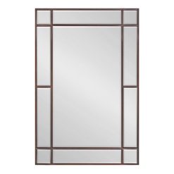 Coupon ⭐ Kate & Laurel All Things Decor 20" x 30" Westgate Framed Decorative Wall Mirror Bronze - Kate & Laurel All Things Decor 🎉