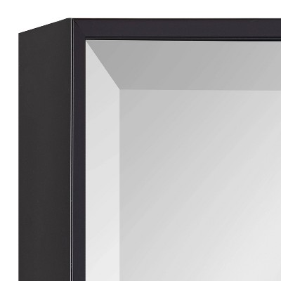 Best Sale 🧨 Kate & Laurel All Things Decor 28.7" x 28.7" Rhodes Square Wall Mirror Black - Kate & Laurel All Things Decor ✨ - Image 4