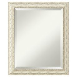 Brand new 🌟 Cape Cod White Wash Framed Wall Mirror - Amanti Art 👏