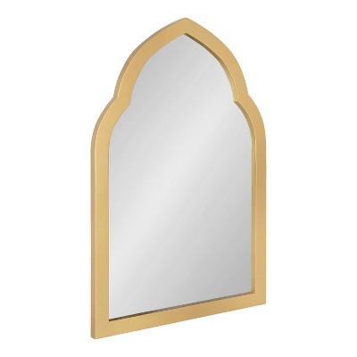 Cheap π Kate & Laurel All Things Decor 20" x 30" Eileen Arch Wall Mirror Gold - Kate & Laurel All Things Decor π