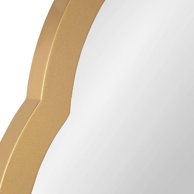 Cheap π Kate & Laurel All Things Decor 20" x 30" Eileen Arch Wall Mirror Gold - Kate & Laurel All Things Decor π - Image 2