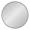 Promo 🤩 Kate & Laurel All Things Decor 30" Caskill Round Wall Mirror Gray - Kate & Laurel All Things Decor ❤️