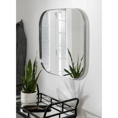 Best reviews of π Kate & Laurel All Things Decor 24" x 24" Rollo Framed Decorative Wall Mirror Silver - Kate & Laurel All Things Decor β - Image 4