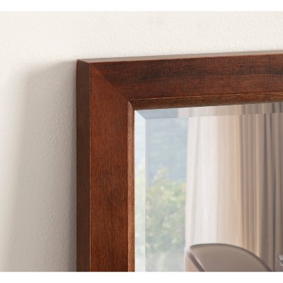 Coupon β Kate & Laurel All Things Decor 18" x 24" Hogan Wood Framed Decorative Wall Mirror Walnut Brown - Kate & Laurel All Things Decor π - Image 5