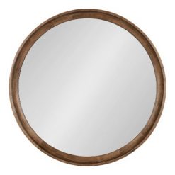 Buy โจ Kate & Laurel All Things Decor 30" Colfax Round Wall Mirror Natural - Kate & Laurel All Things Decor โจ