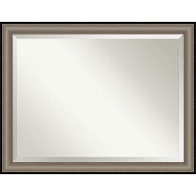Best Pirce โ๏ธ Imperial Framed Bathroom Vanity Wall Mirror Pewter Black - Amanti Art 33" X 27" ๐ - Image 9