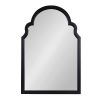 Brand new 🌟 Kate & Laurel All Things Decor 24" x 36" Hogan Arch Wall Mirror Black - Kate & Laurel All Things Decor ✔️