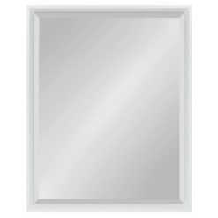 Top 10 🌟 Kate & Laurel All Things Decor 24" x 30" Calter Framed Wall Mirror White - Kate and Laurel 🔥