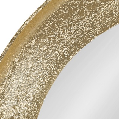 Discount π Kate & Laurel All Things Decor 25" x 25" Xylon Metal Framed Decorative Wall Mirror Gold - Kate & Laurel All Things Decor 𧨠- Image 2