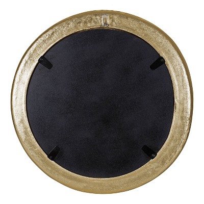 Discount π Kate & Laurel All Things Decor 25" x 25" Xylon Metal Framed Decorative Wall Mirror Gold - Kate & Laurel All Things Decor 𧨠- Image 3