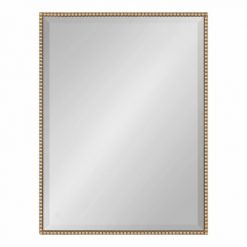 Deals 👏 Kate & Laurel All Things Decor 18" x 24" Gwendolyn Rectangle Wall Mirror Gold - Kate & Laurel All Things Decor 👍