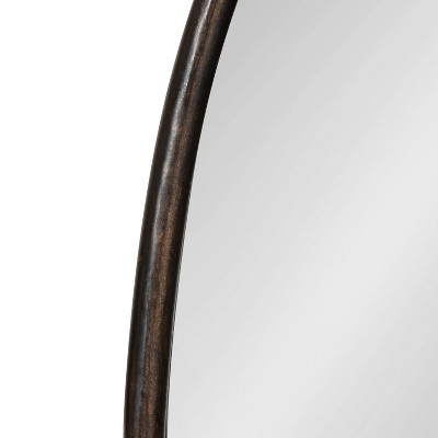 Buy ๐งจ Kate & Laurel All Things Decor 15" x 24" Gita Functional Wall Mirror Brown - Kate & Laurel All Things Decor ๐ - Image 2