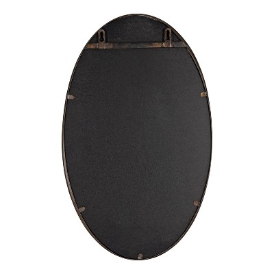 Buy ๐งจ Kate & Laurel All Things Decor 15" x 24" Gita Functional Wall Mirror Brown - Kate & Laurel All Things Decor ๐ - Image 3