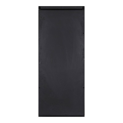 Best Sale π Kate & Laurel All Things Decor 20" x 48" Lyla Metal Framed Arch Decorative Wall Mirror Black - Kate & Laurel All Things Decor π - Image 3