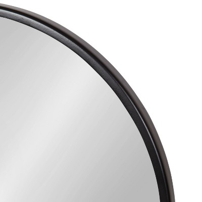 Brand new β¨ Kate & Laurel All Things Decor 18" x 22" Maxfield Round Tabletop Mirror Black/Natural - Kate & Laurel All Things Decor π₯ - Image 4