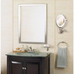 Flash Sale ๐ Zadro Cordless LED Pivoting Satin Nickel Wall Mount Mirror ๐ฏ