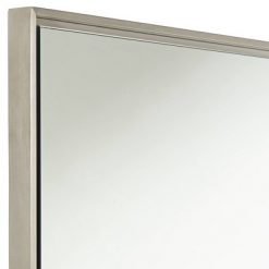 Flash Sale โจ Uttermost Rectangular Vanity Decorative Wall Mirror Modern Silver Polished Nickel Stainless Steel Frame 24" Wide for Bathroom โ๏ธ