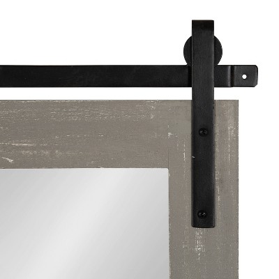 Promo π Kate & Laurel All Things Decor 18" x 26" Cates Rectangle Wall Mirror Gray - Kate & Laurel All Things Decor β - Image 2