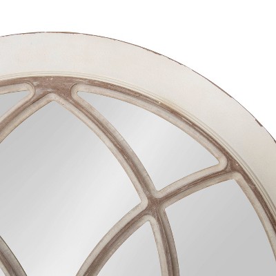 Top 10 β Kate & Laurel All Things Decor 31" x 44" Nikoletta Arch Wall Mirror White - Kate & Laurel All Things Decor π - Image 2