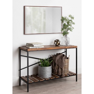 Best reviews of β Kate & Laurel All Things Decor 22.7" x 28.7" Rhodes Rectangle Wall Mirror Bronze - Kate & Laurel All Things Decor π - Image 6