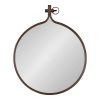 Best Sale 🌟 Kate & Laurel All Things Decor 23.5" x 28.5" Yitro Irregular Wall Mirror Antique Bronze - Kate & Laurel All Things Decor 🤩