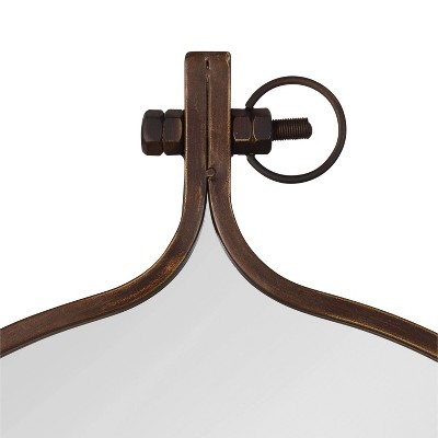 Best Sale π Kate & Laurel All Things Decor 23.5" x 28.5" Yitro Irregular Wall Mirror Antique Bronze - Kate & Laurel All Things Decor π€© - Image 2