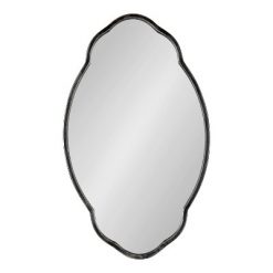 Top 10 👏 18" x 30" Magritte Scalloped Oval Decorative Wall Mirror - Kate & Laurel All Things Decor Gold ⭐