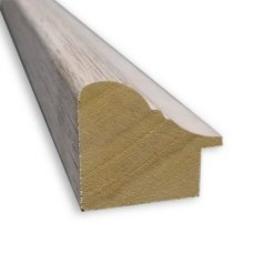 Deals 😀 31" x 25" Curve Framed Bathroom Vanity Wall Mirror Graywash - Amanti Art 🔥