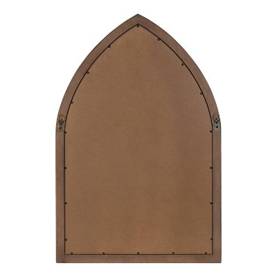 Best reviews of 🔥 Kate & Laurel All Things Decor 24" x 36" Winn Wood Framed Arch Decorative Wall Mirror Black - Kate & Laurel All Things Decor 🥰 - Image 3