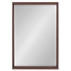 Buy ๐งจ Kate & Laurel All Things Decor 25.5" x 37.5" Calder Rectangle Wall Mirror Bronze - Kate & Laurel All Things Decor ๐งจ