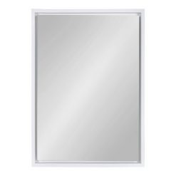 Flash Sale ⌛ Kate & Laurel All Things Decor 18" x 24" Evans Rectangle Wall Mirror White - Kate & Laurel All Things Decor 🧨
