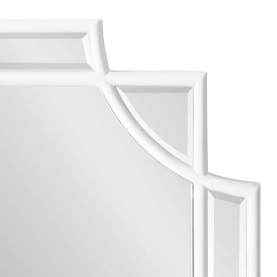 Flash Sale ⌛ Kate & Laurel All Things Decor 18" x 24" Minuette Scallop Wall Mirror White - Kate & Laurel All Things Decor ✨ - Image 2