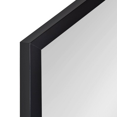 New π₯ Kate & Laurel All Things Decor 22" x 31" Laverty Hexagon Wall Mirror Black - Kate & Laurel All Things Decor π - Image 2