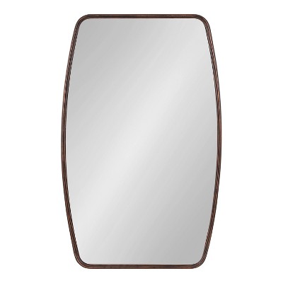 Cheap 🤩 Kate & Laurel All Things Decor 20" x 32" Caskill Irregular Wall Mirror Bronze - Kate & Laurel All Things Decor ✔️
