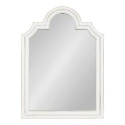 Wholesale π Kate & Laurel All Things Decor 26" x 35.2" Sindahl Arch Wall Mirror White - Kate & Laurel All Things Decor π₯°