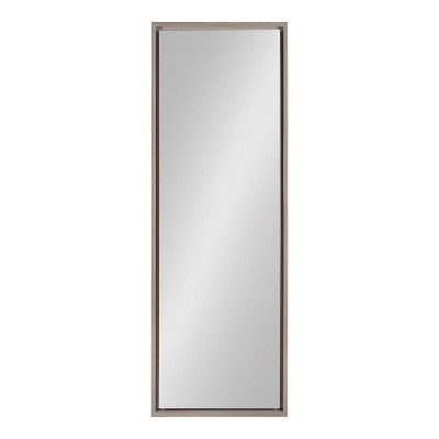 Top 10 ⭐ Kate & Laurel All Things Decor 16" x 48" Evans Rectangle Wall Mirror Gray - Kate & Laurel All Things Decor ✔️