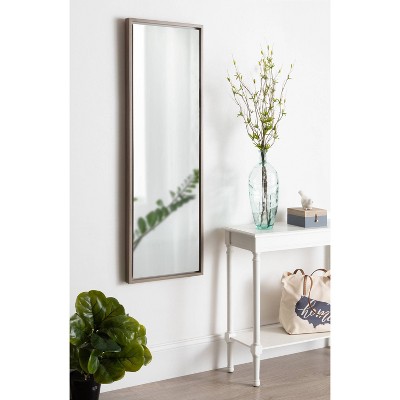 Top 10 ⭐ Kate & Laurel All Things Decor 16" x 48" Evans Rectangle Wall Mirror Gray - Kate & Laurel All Things Decor ✔️ - Image 4