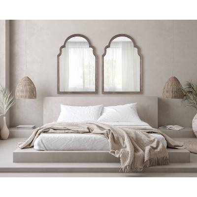 Cheap โจ Kate & Laurel All Things Decor 24" x 36" Hogan Arch Wall Mirror Gray - Kate & Laurel All Things Decor โ๏ธ - Image 5