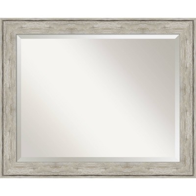 Brand new ๐ Crackled Framed Bathroom Vanity Wall Mirror Metallic - Amanti Art โจ - Image 8