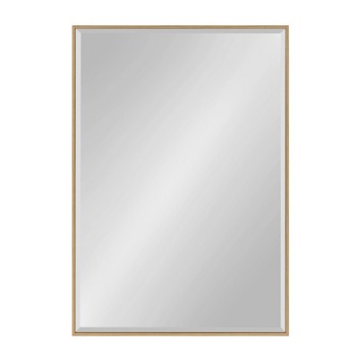 Best reviews of โจ Kate & Laurel All Things Decor 25" x 37" Rhodes Framed Wall Mirror Natural - Kate and Laurel ๐