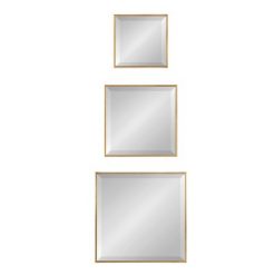 Top 10 🔥 Kate & Laurel All Things Decor 3pc Rhodes Wall Mirror Set Gold - Kate & Laurel All Things Decor 🥰