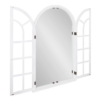 Hot Sale π Kate & Laurel All Things Decor 28" x 44" Boldmere Arch Wall Mirror White - Kate & Laurel All Things Decor β - Image 4