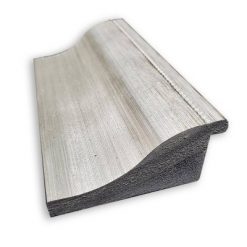 Discount 🛒 45" x 35" Salon Framed Bathroom Vanity Wall Mirror Silver - Amanti Art ⭐