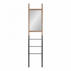 Budget 🎉 Kate & Laurel All Things Decor 17" x 73" Trygg Freestanding Wall Mirror Natural - Kate & Laurel All Things Decor 👏