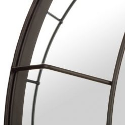 Coupon ❤️ 20" Caged Wire Round Wall Mirror - Gallery Solutions Gold 😀