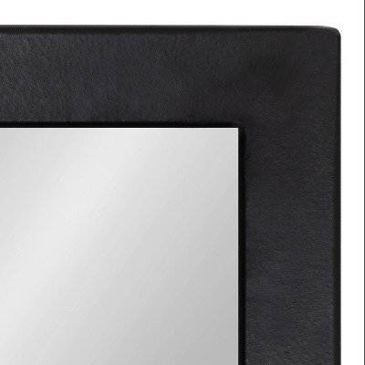 Budget π Kate & Laurel All Things Decor 22" x 29" Jackson Functional Wall Mirror Black - Kate & Laurel All Things Decor β¨ - Image 2