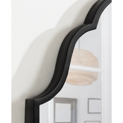 Budget β¨ Kate & Laurel All Things Decor 19" x 24" Rowla Framed Decorative Wall Mirror Black - Kate & Laurel All Things Decor π - Image 6