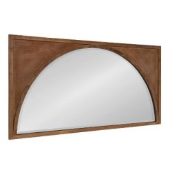 Best Sale ✔️ Kate & Laurel All Things Decor 21.5" x 42" Andover Arch Wall Mirror Brown - Kate & Laurel All Things Decor ✔️