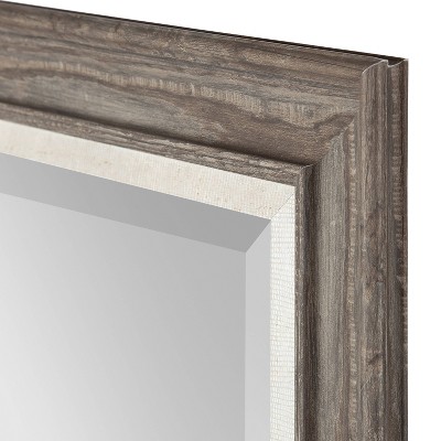 Discount ❤️ Kate & Laurel All Things Decor 21.5" x 53.5" Woodway Full Length Wall Mirror Gray - Kate & Laurel All Things Decor 🔥 - Image 2