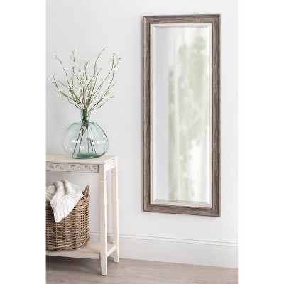Discount ❤️ Kate & Laurel All Things Decor 21.5" x 53.5" Woodway Full Length Wall Mirror Gray - Kate & Laurel All Things Decor 🔥 - Image 4